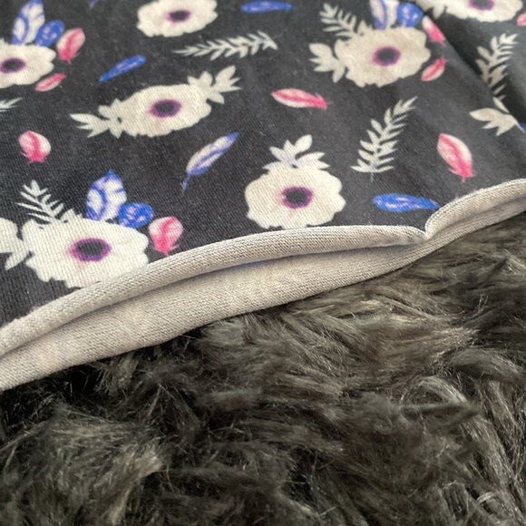 Black and white floral print waist wrap - Picture 10 of 17